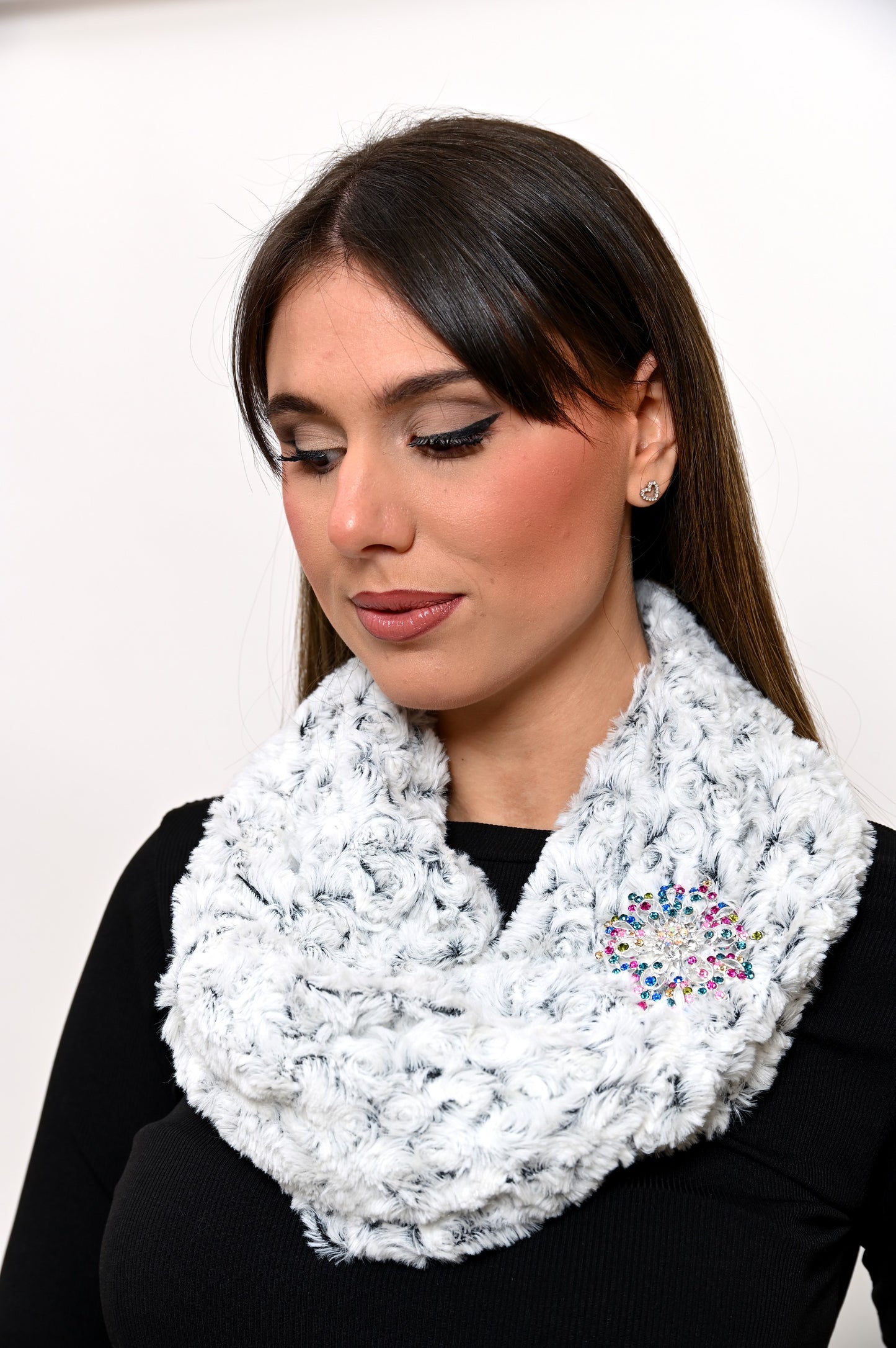 Sciarpa ad Anello Stella Arcobaleno