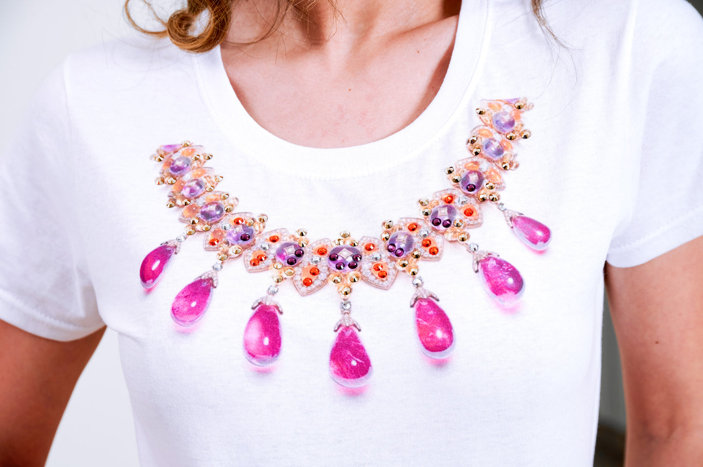 T-Shirt Gioiello Fucsia