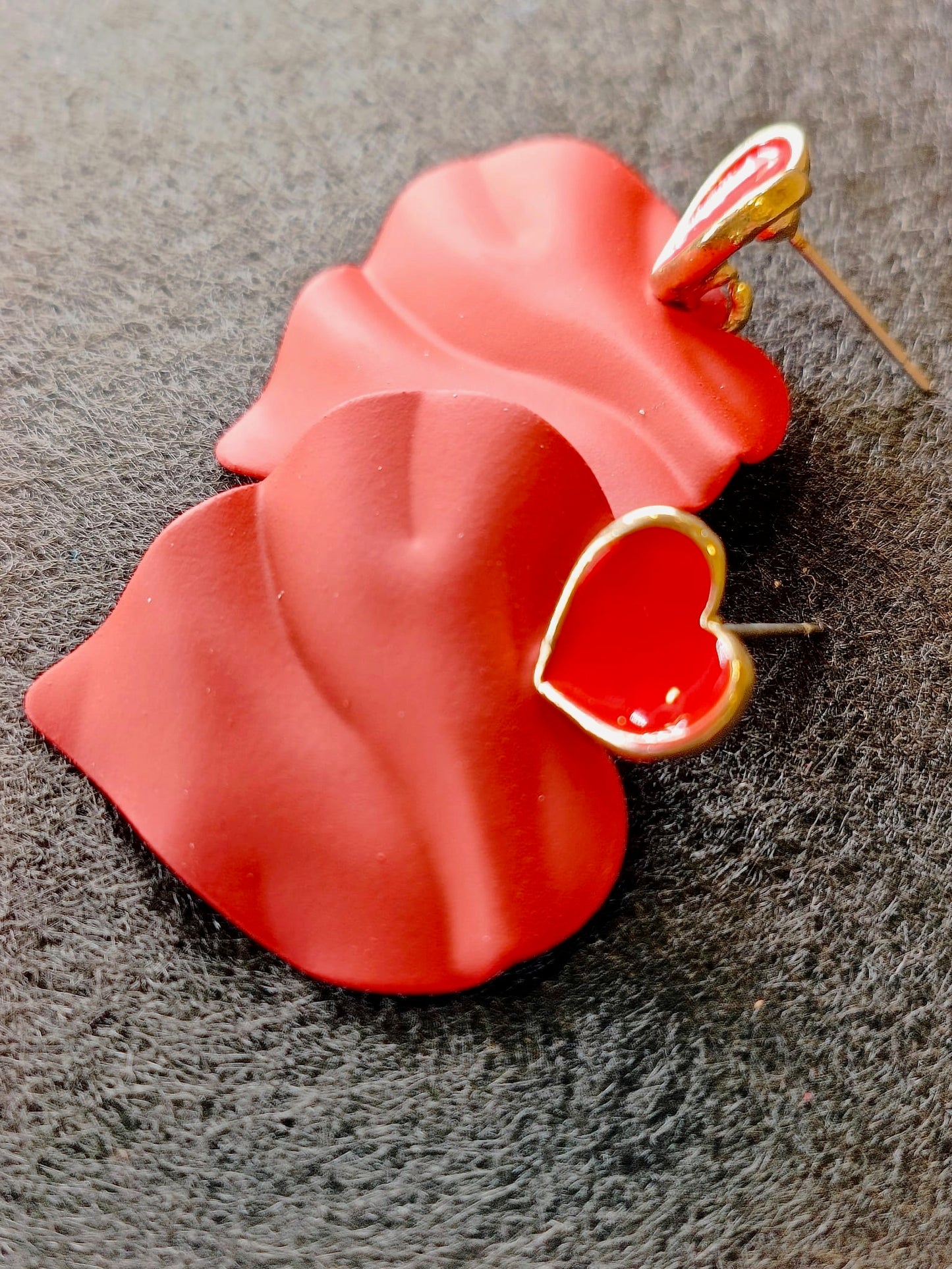 Orecchini Cuore Pendente