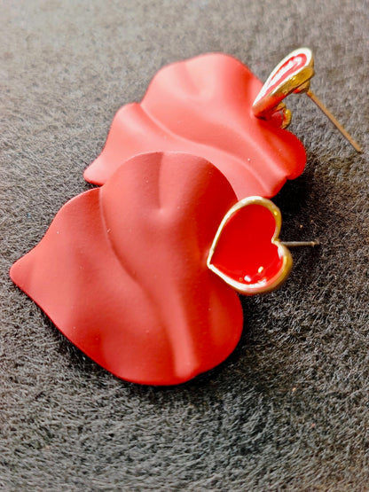 Orecchini Cuore Pendente