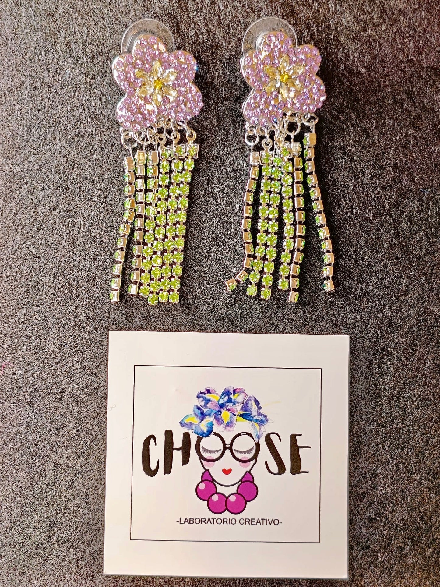 Orecchini Pendenti Mammole