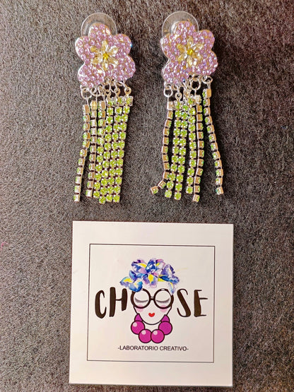 Orecchini Pendenti Mammole