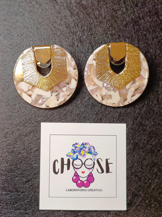 Orecchini Geometrici Rotondi