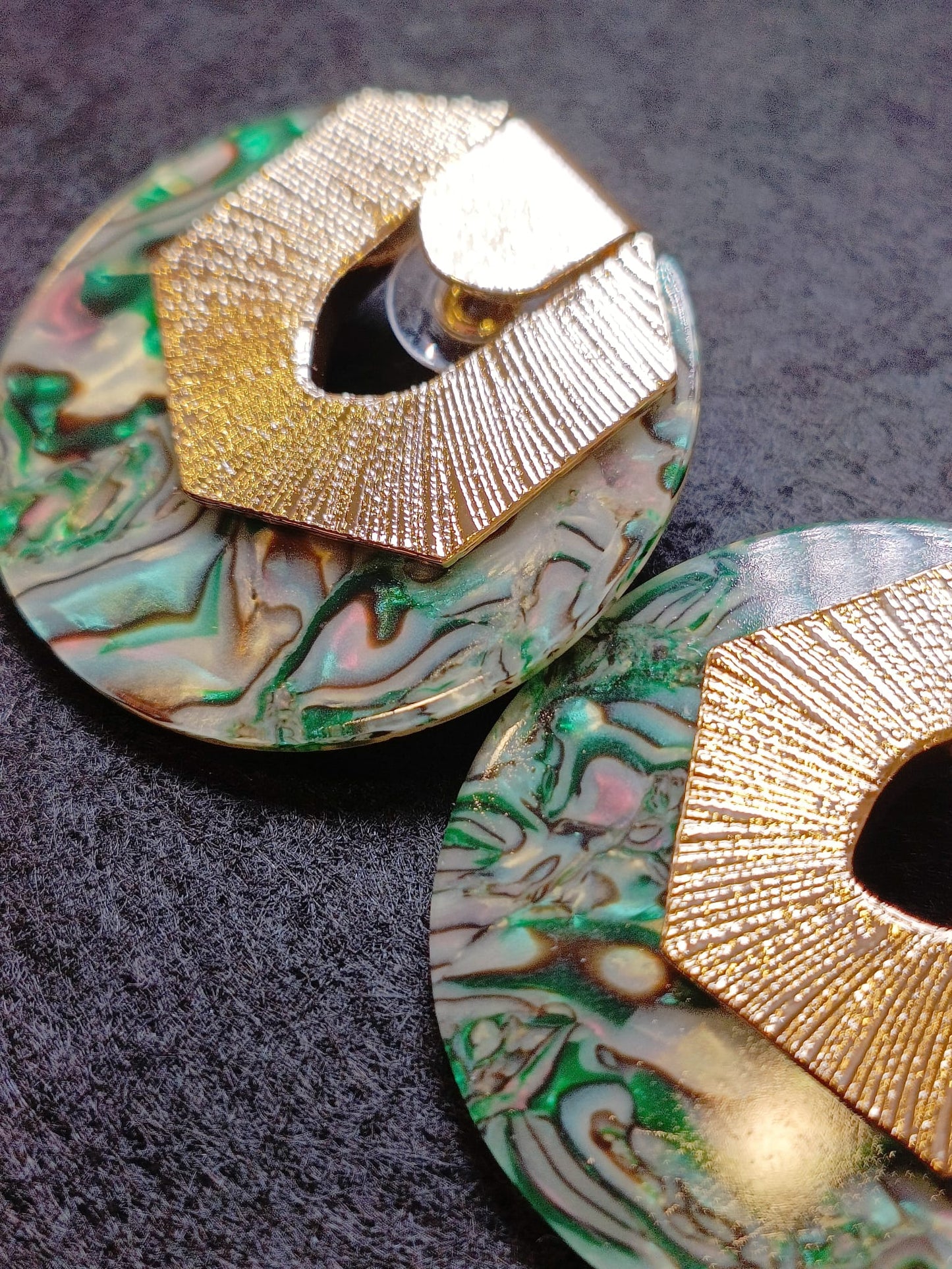 Orecchini Geometrici Rotondi