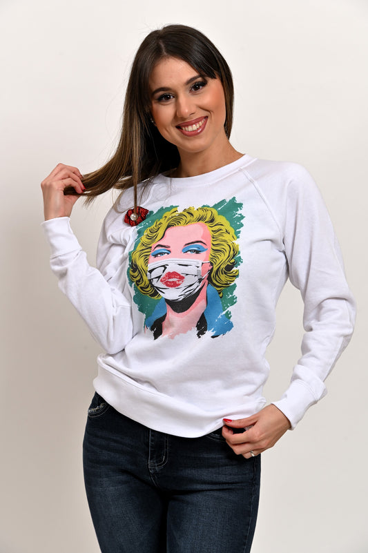 Felpa Marilyn Stop Kiss