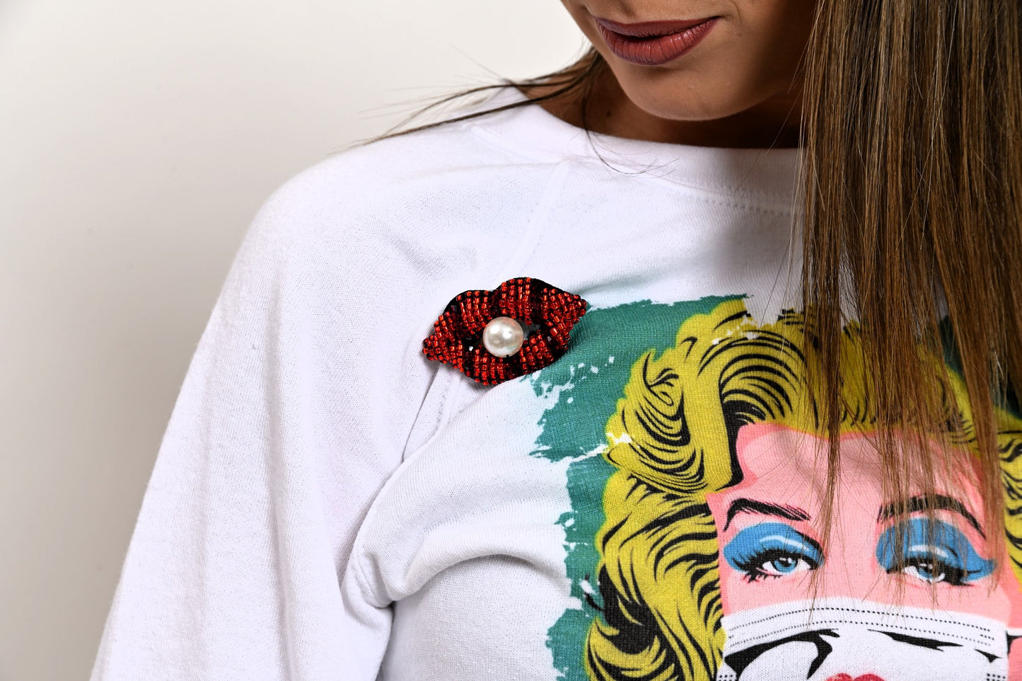 Felpa Marilyn Stop Kiss