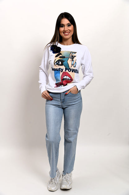 Felpa Beauty Power