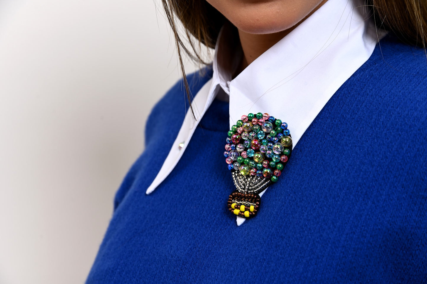 Maglioncino Mongolfiera Arcobaleno