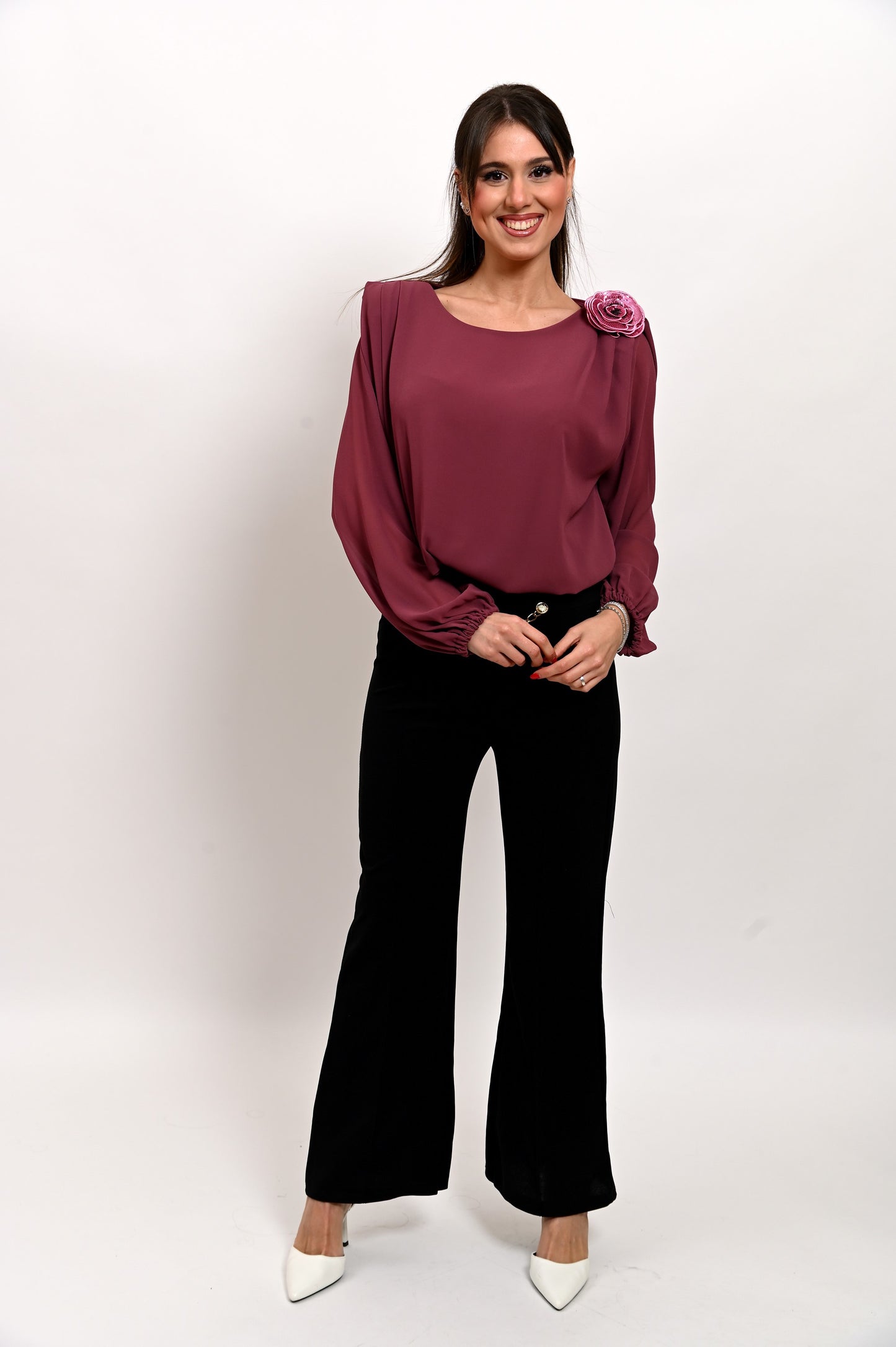 Blusa Rosa Antico