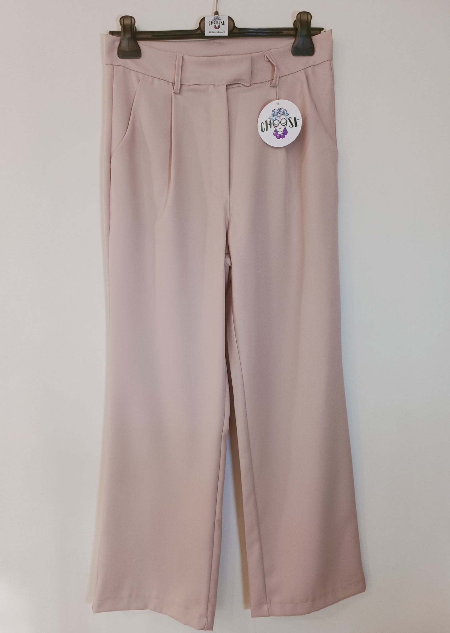 Pantaloni Modello Palazzo Vita Alta