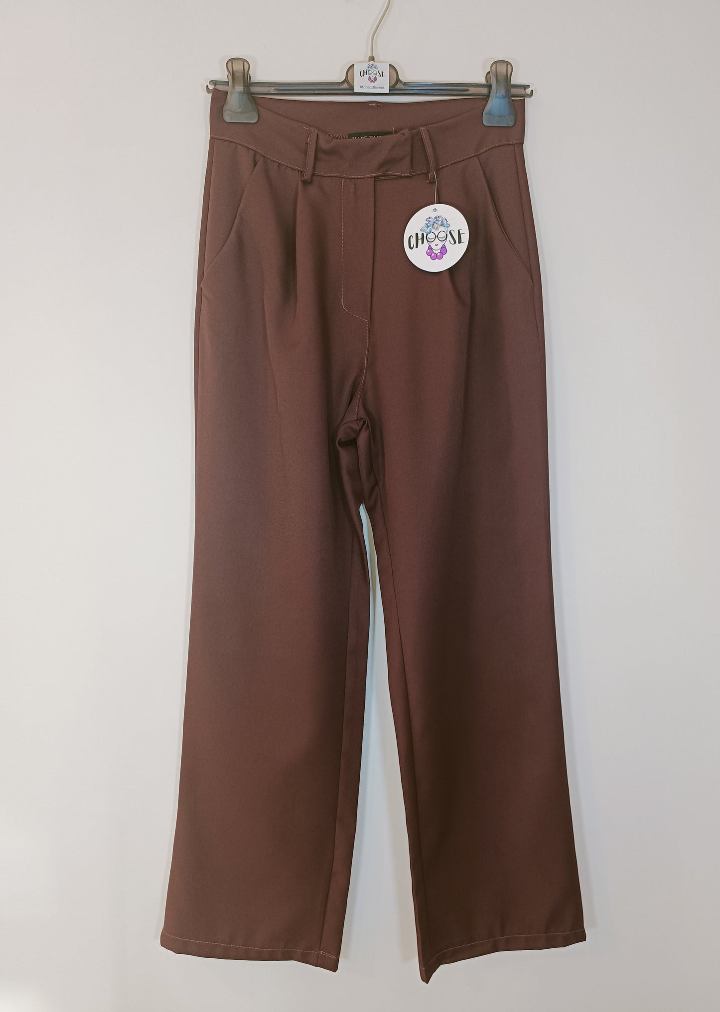 Pantaloni Modello Palazzo Vita Alta