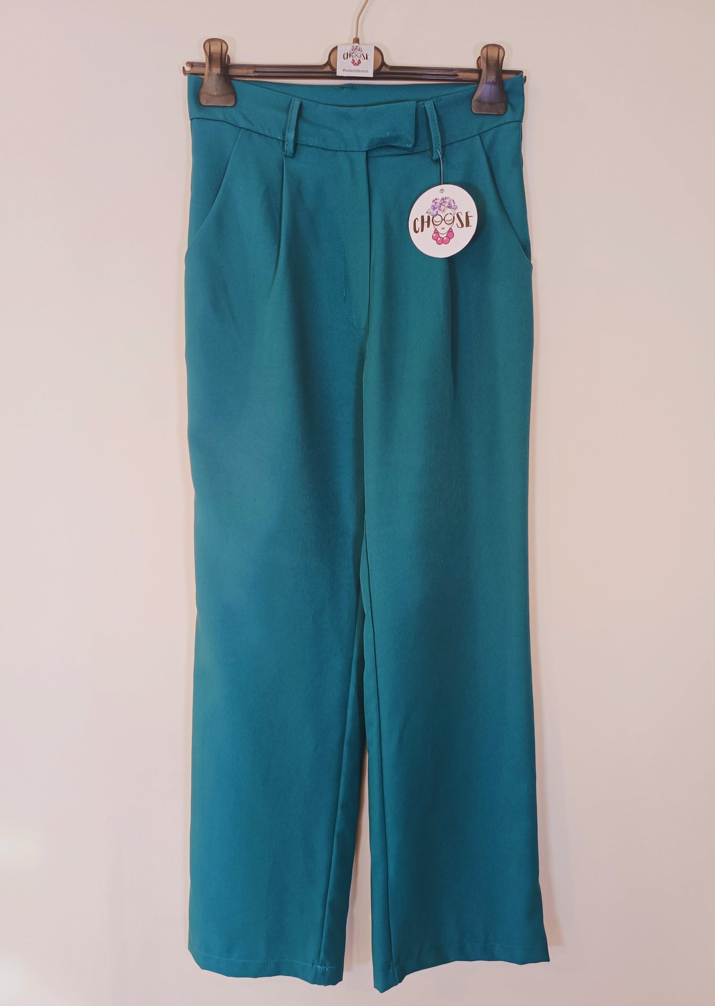 Pantaloni Modello Palazzo Vita Alta