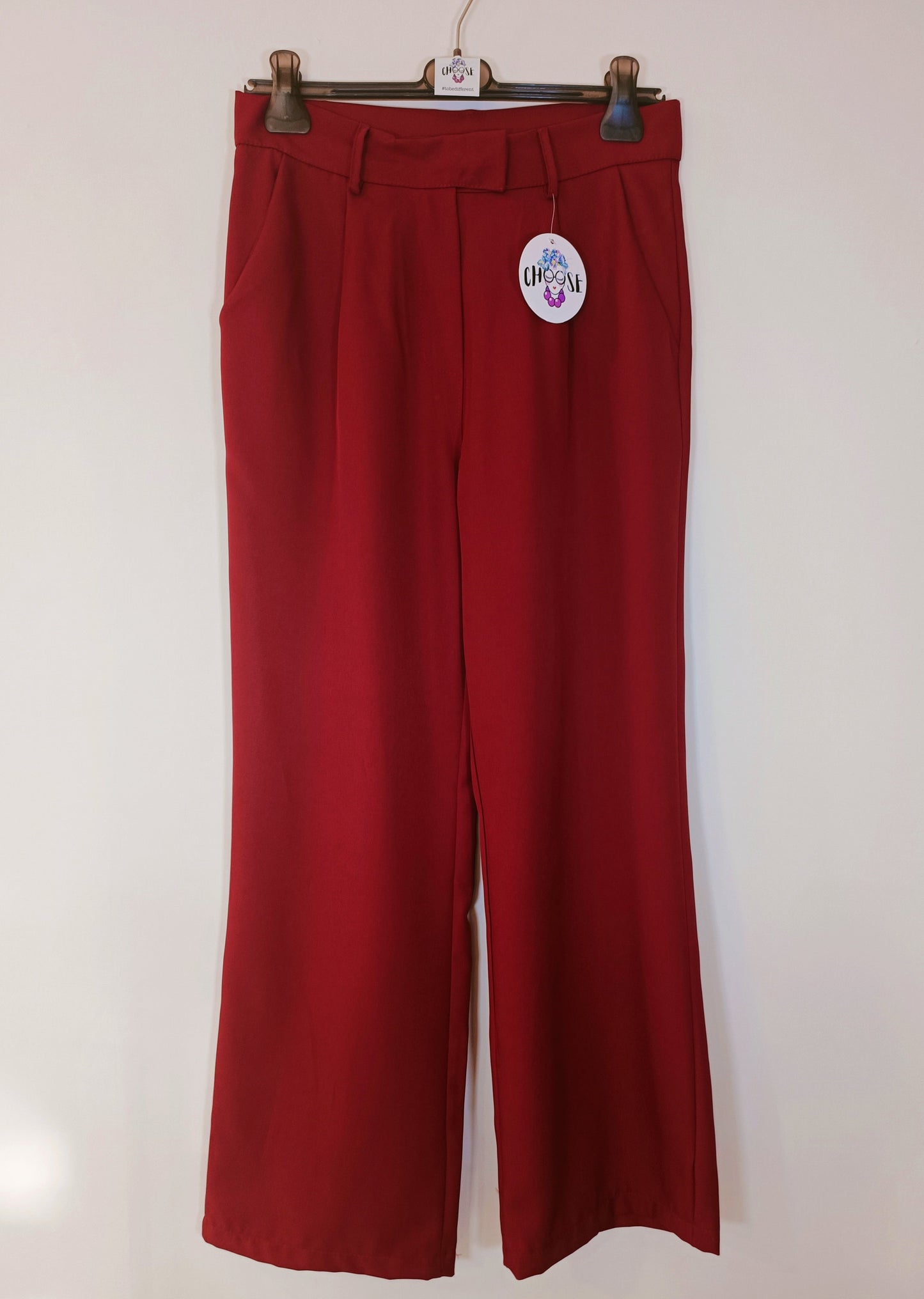 Pantaloni Modello Palazzo Vita Alta