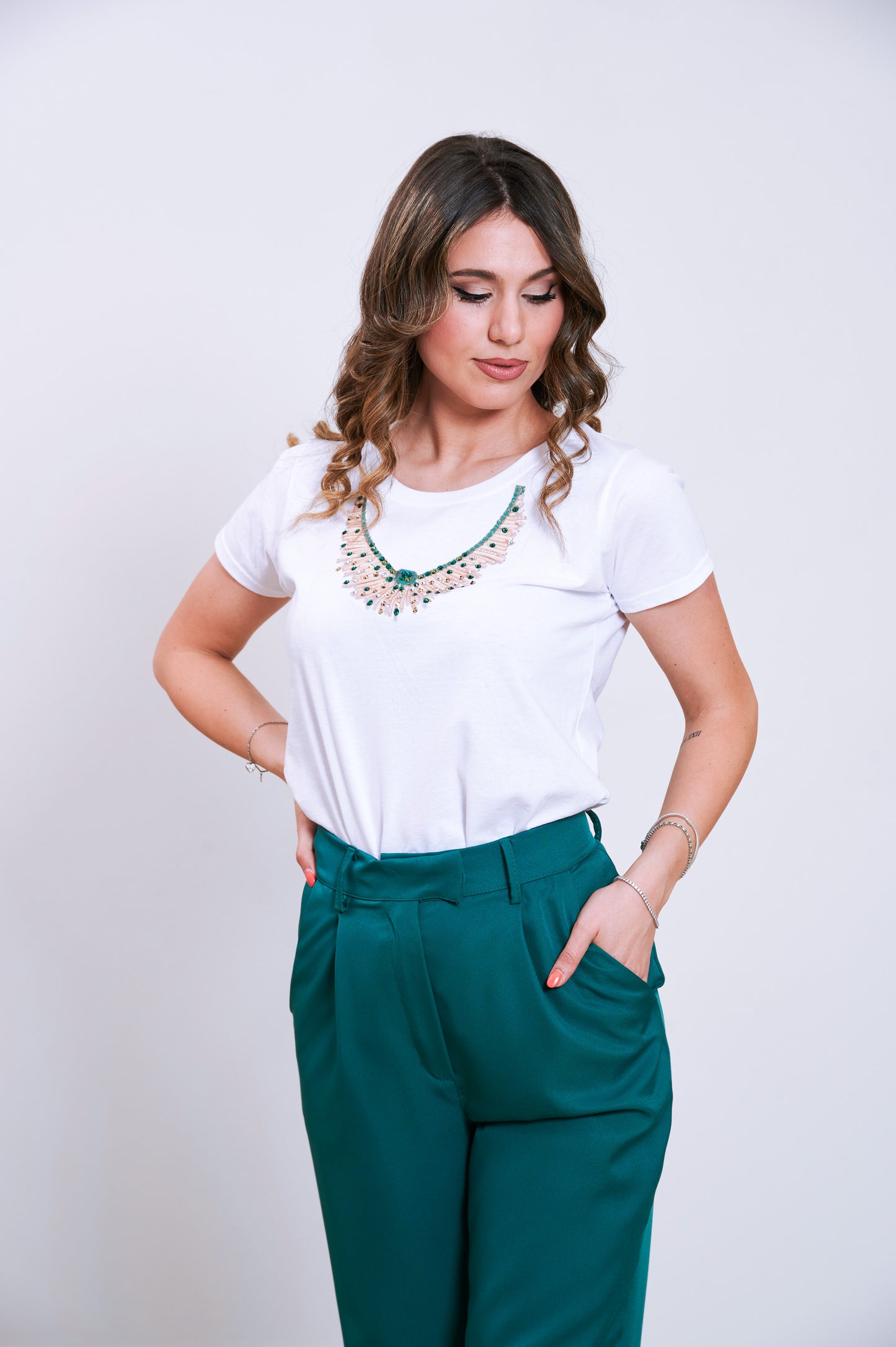 T-Shirt Gioiello Verde