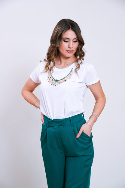 T-Shirt Gioiello Verde