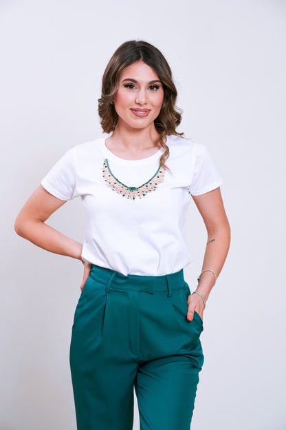 T-Shirt Gioiello Verde