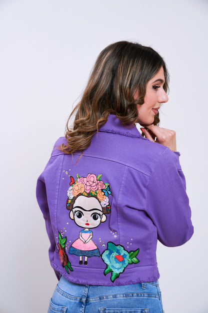 Giubbino Frida viola