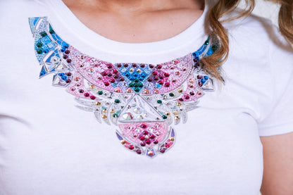 T-Shirt gioiello Viola