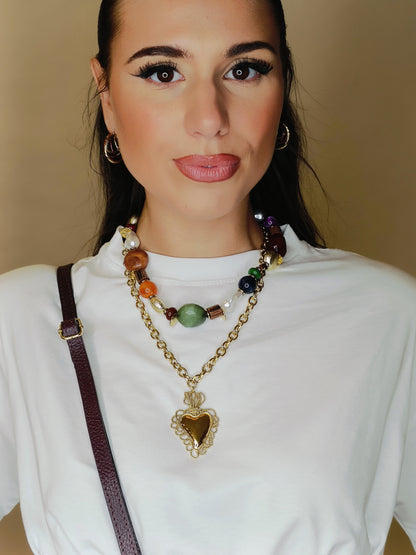 Collana Cuore Sacro