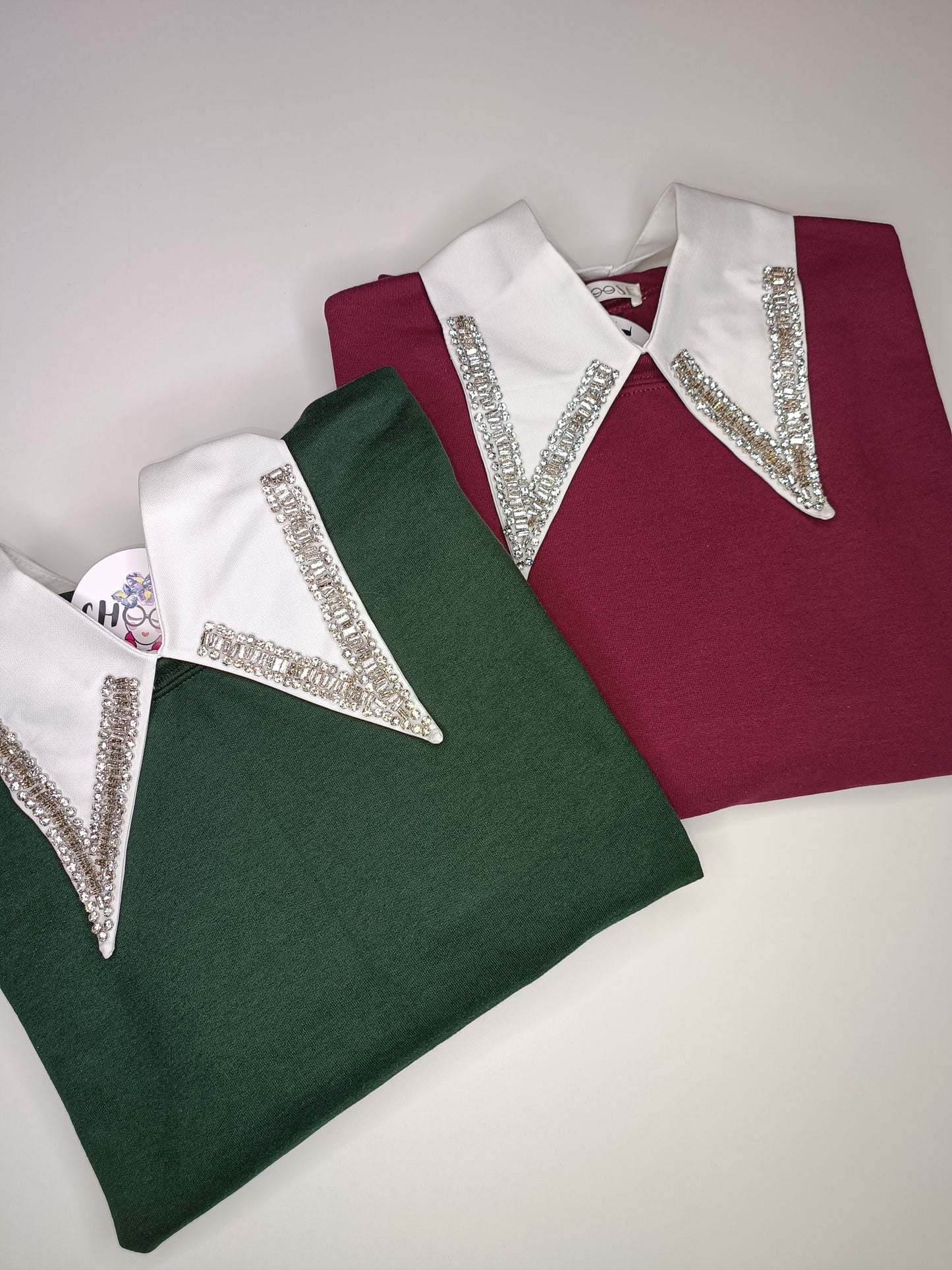 Felpe colletto gioiello