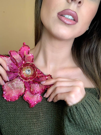 Maglioncino Verde in Lana Mohair