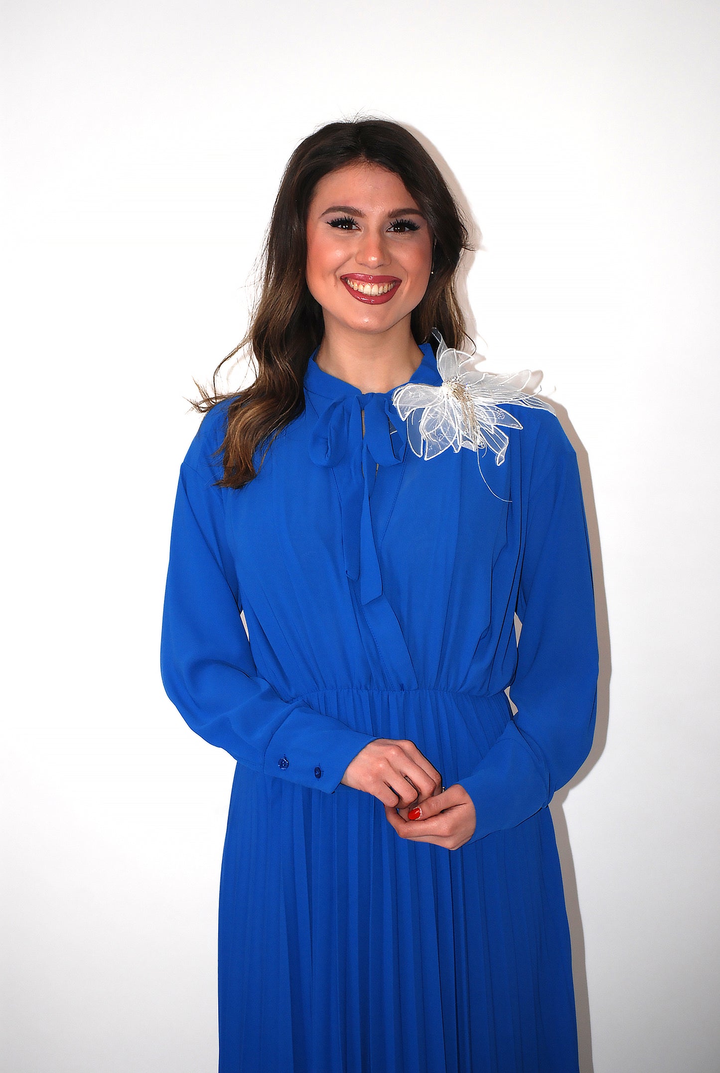 Vestito midi Blu elettrico