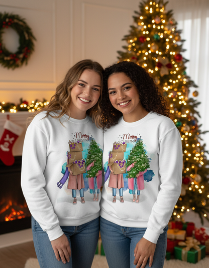 Felpa Natale Best Friends Edition
