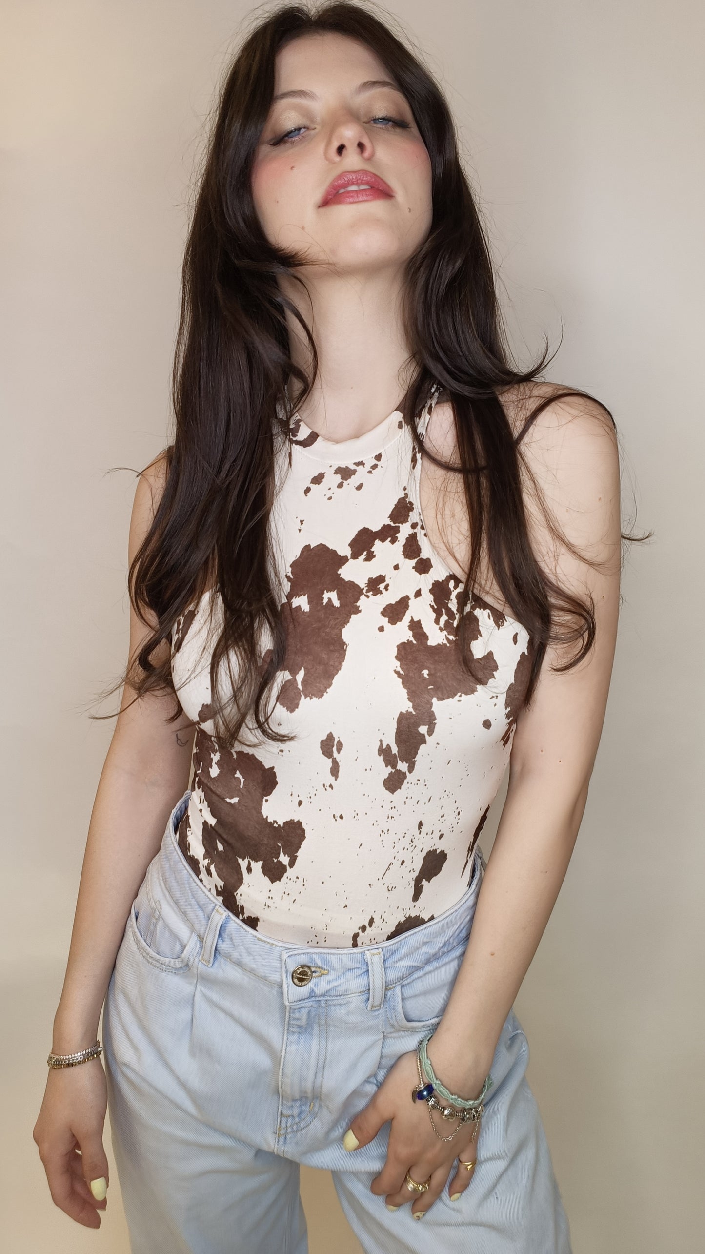 Body Cow Print