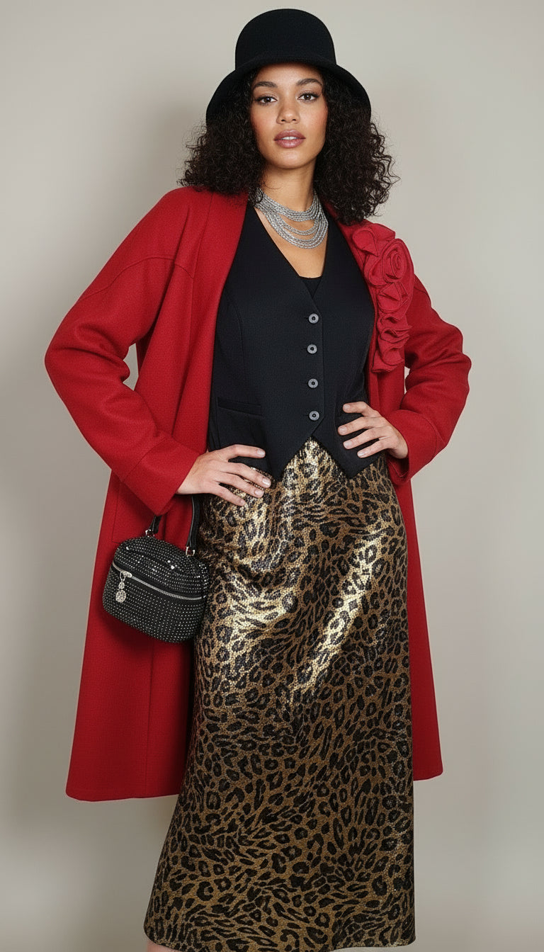 Cappotto mod Over con applicazione