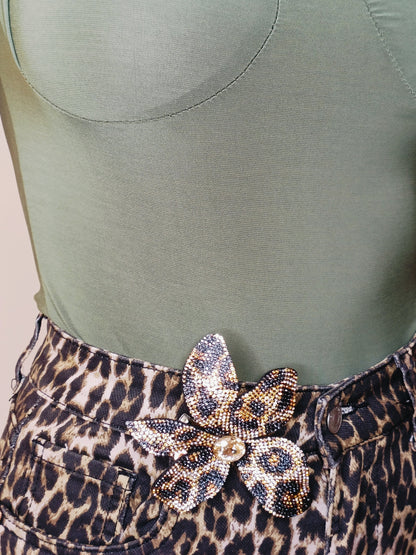 Jeans mod Baggy Animalier