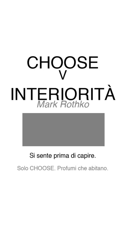 Profumatore per ambiente INTERIORITÀ n°V