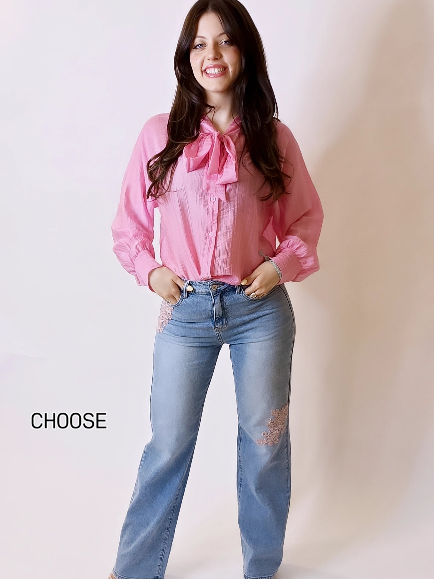 Blusa fiocco