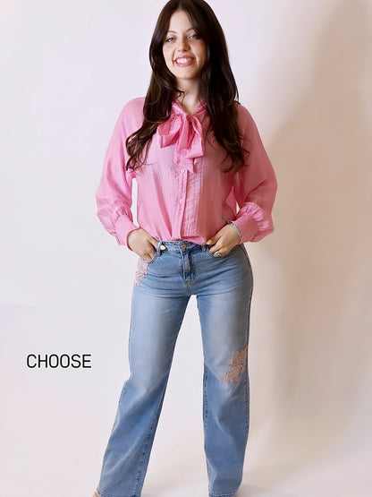 Blusa fiocco
