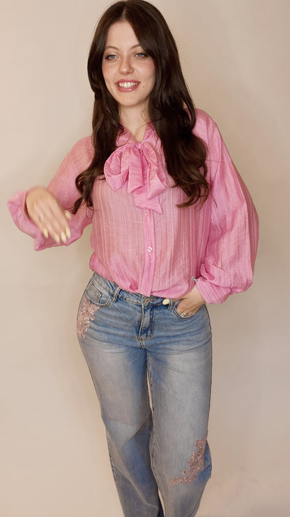 Blusa fiocco