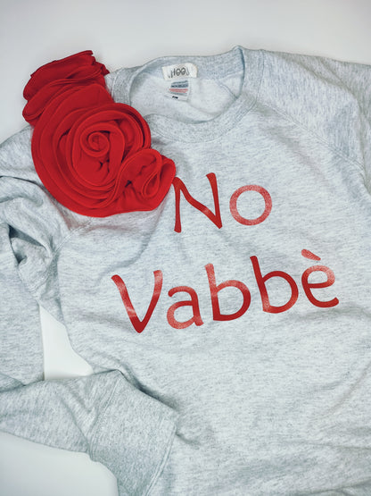 Felpa con applicazione tridimensionale