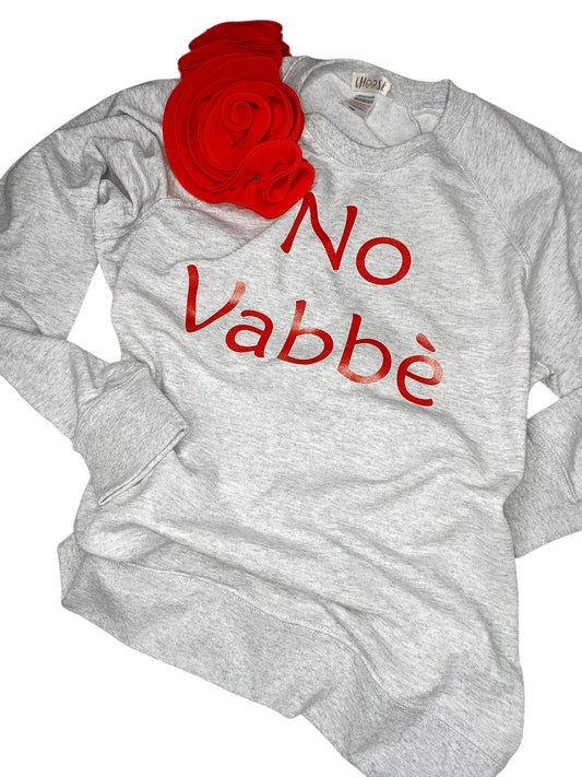 Felpa con applicazione tridimensionale