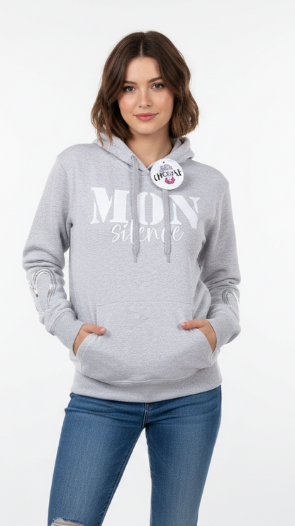 Felpa MON SILENCE (ENTRE NOUS)