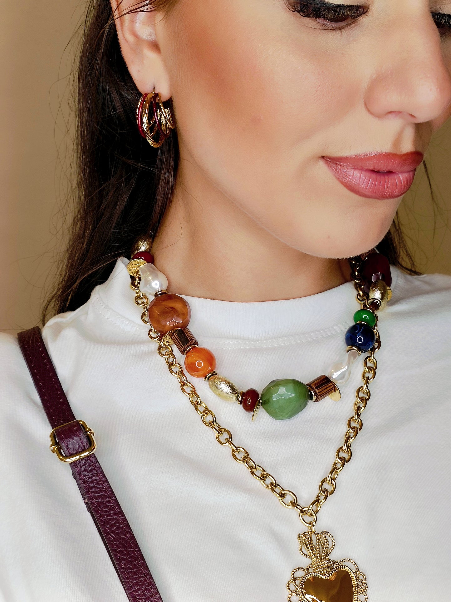 Orecchini multicerchio