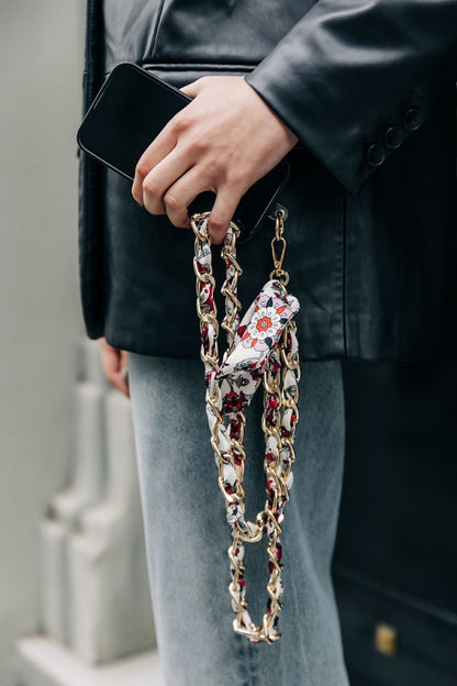 Cordino - Tracolla catena foulard