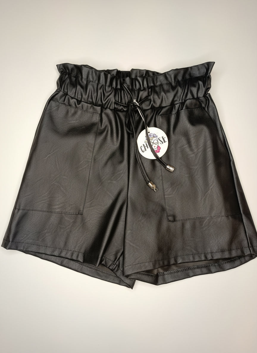 Pantaloncini Ecopelle