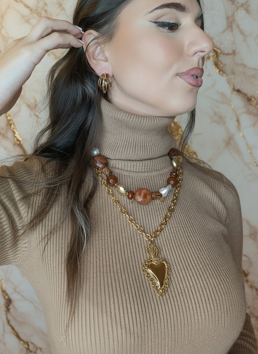 Orecchini multicerchio