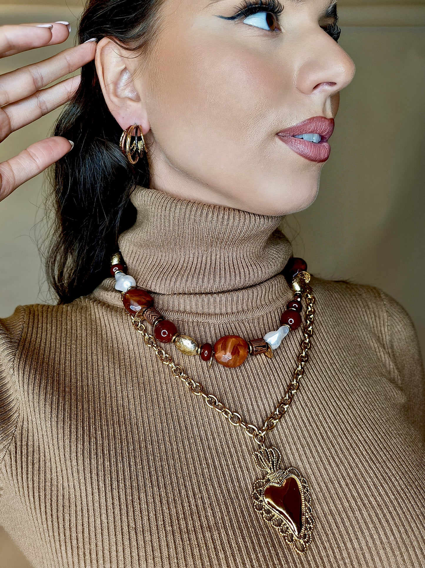 Orecchini multicerchio