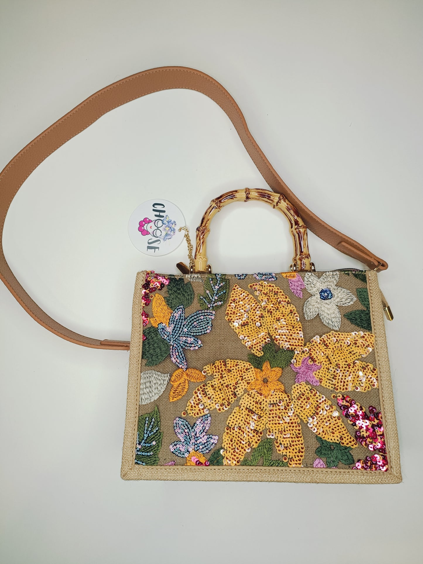 Borsa Botanic Glam Arancione