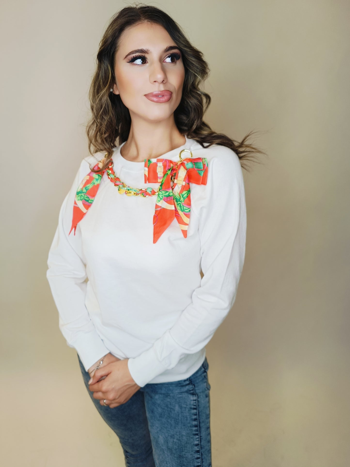 Felpa catena Foulard