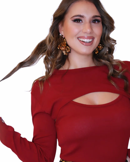 Maglia coordinato Cut Out