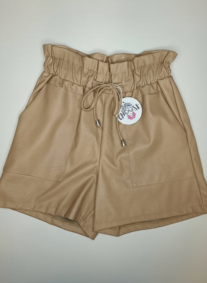 Pantaloncini Ecopelle