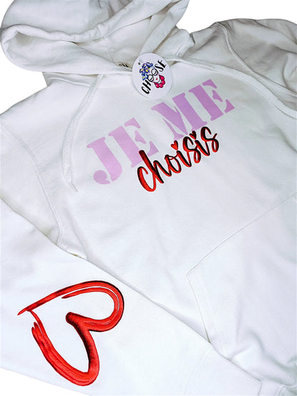 Felpa JE ME CHOISIS (ENTRE NOUS)
