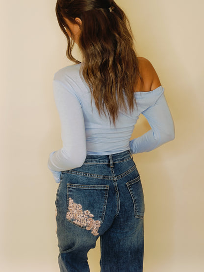 Jeans e Pizzo Rebrodè