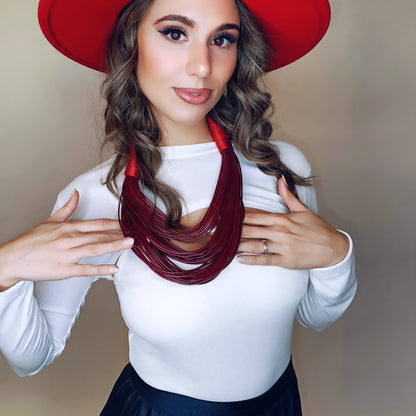 Collana multifilo Bohemia