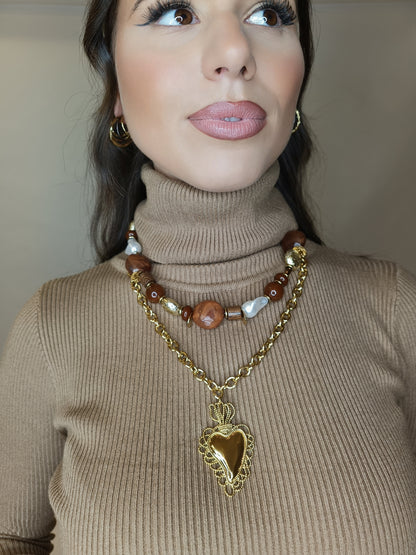 Collana Cuore Sacro